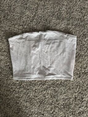 Garage White Strapless Size Medium Tube Top